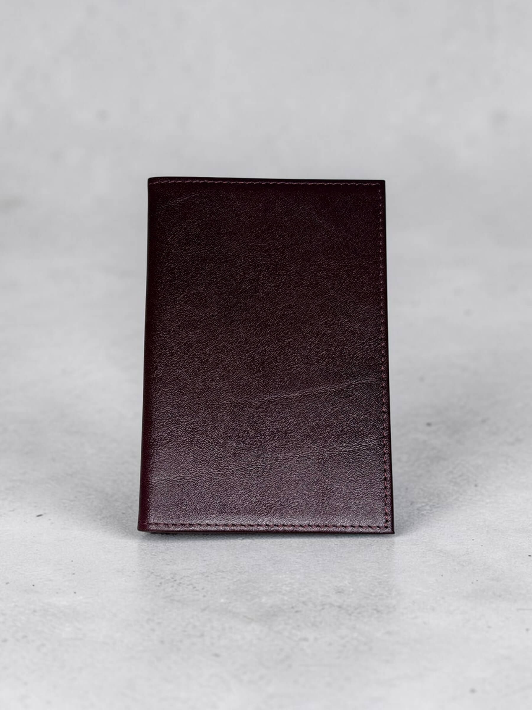Bordo Pasaport Kılıfı