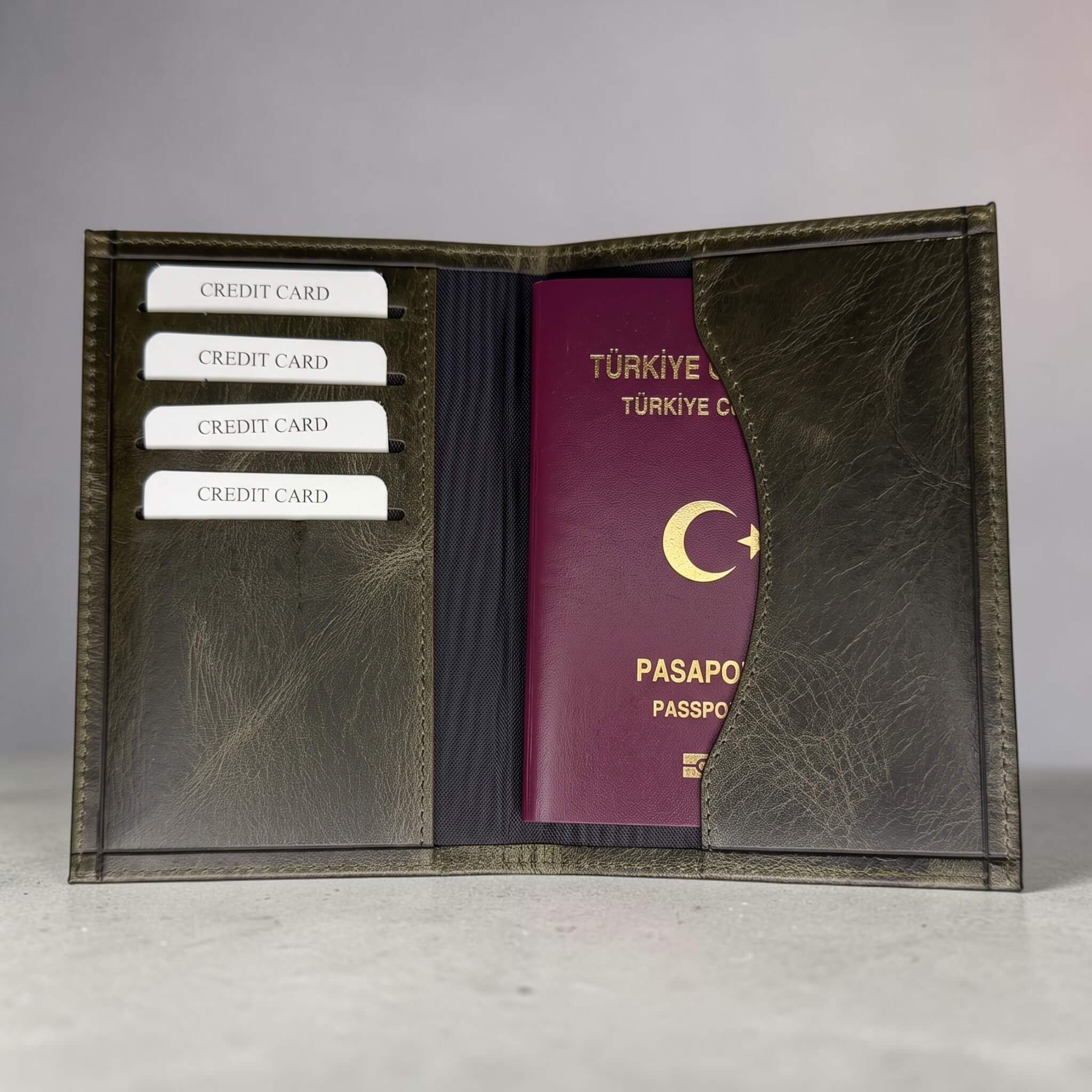 Haki Pasaport Kılıfı